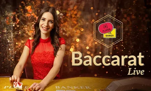 Evolution Gaming Baccarat Table